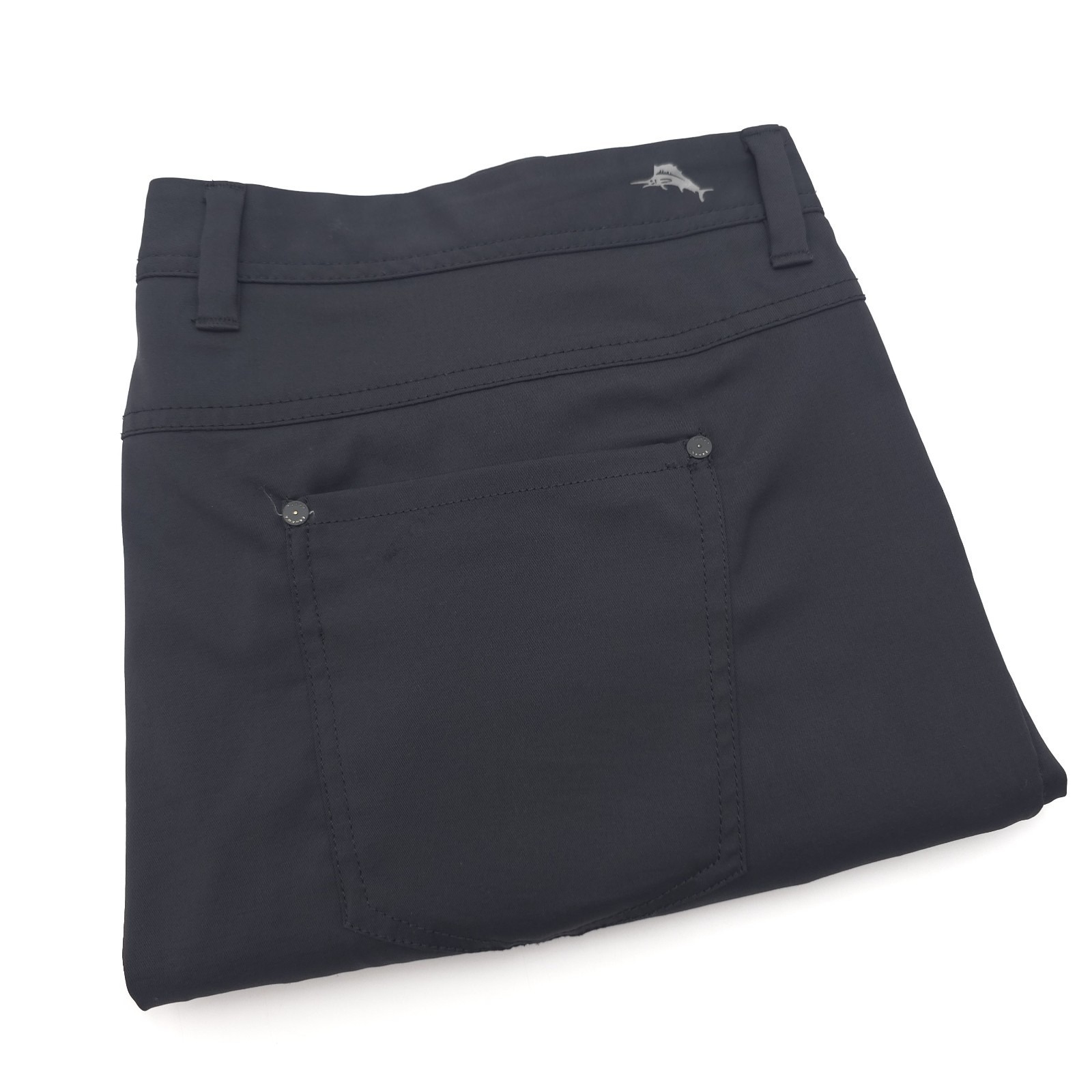 Tommy Bahama Pants Mens 40x30 Black Island Zone 5 Pocket Performance Tech Golf